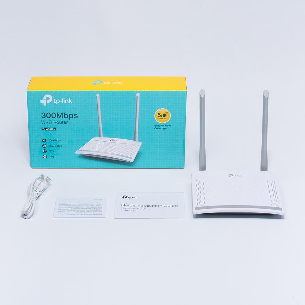 Wireless Router TP-LINK Wireless Router 300 Mbps Number of antennas 2 TL-WR820N