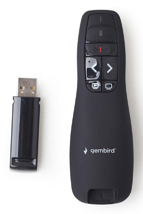 PRESENTER/POINTER WRL USB/WP-L-12 GEMBIRD