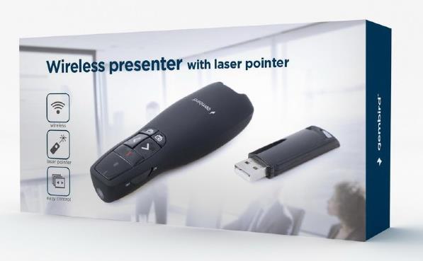 PRESENTER/POINTER WRL USB/WP-L-12 GEMBIRD