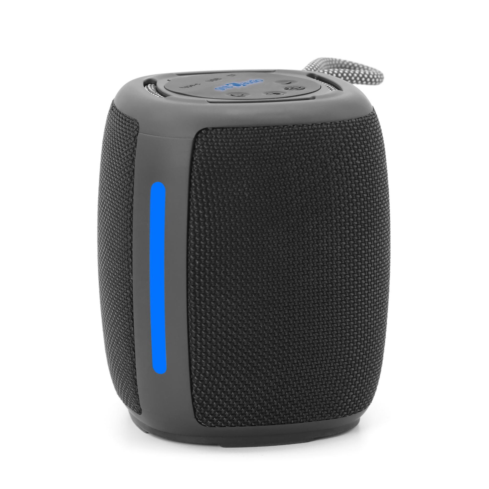 Portable Speaker GEMBIRD Black Portable/Wireless 1xUSB-C Bluetooth SPK-BT-LED-03-BK