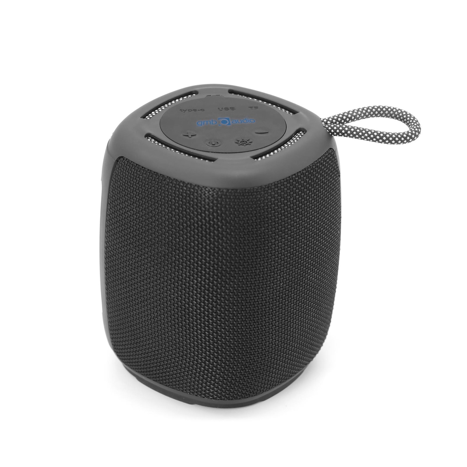 Portable Speaker GEMBIRD Black Portable/Wireless 1xUSB-C Bluetooth SPK-BT-LED-03-BK