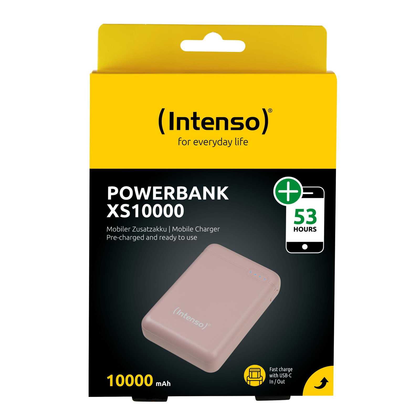 POWER BANK USB 10000MAH/ROSE 7313533 INTENSO