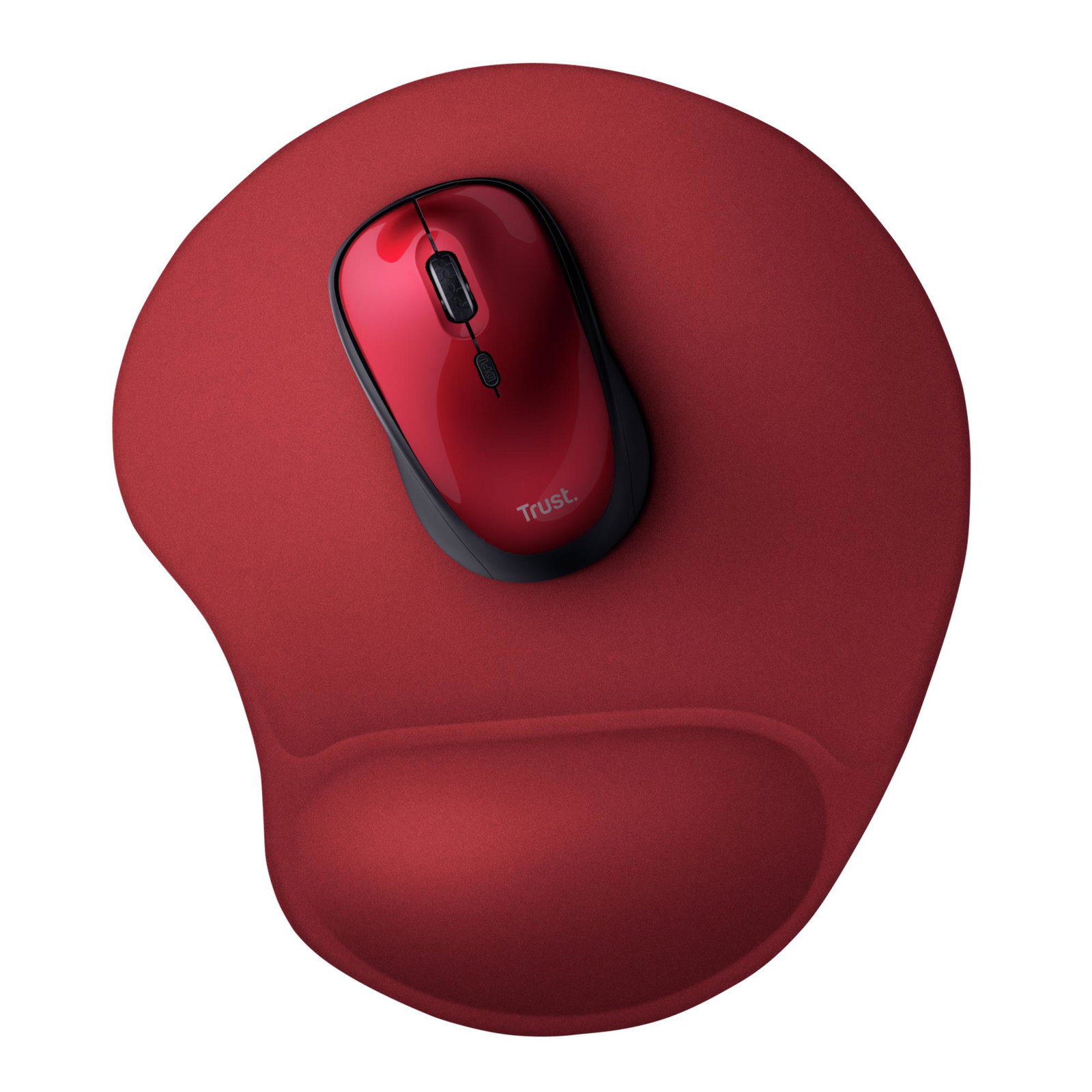 MOUSE PAD BIGFOOT GEL/RED 20429 TRUST