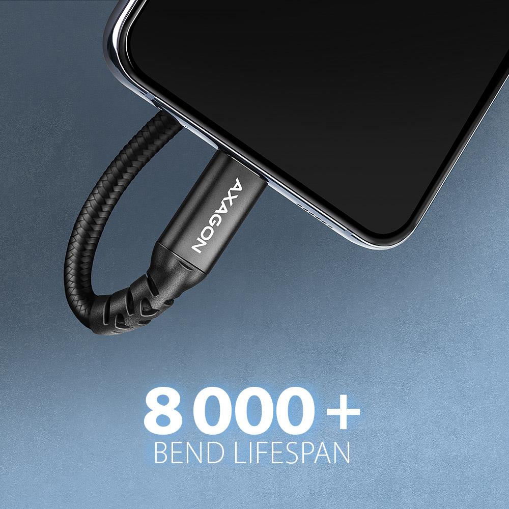 CABLE USB-C EXTENSION 1.5M/BLACK BUCM32-CF15AB AXAGON