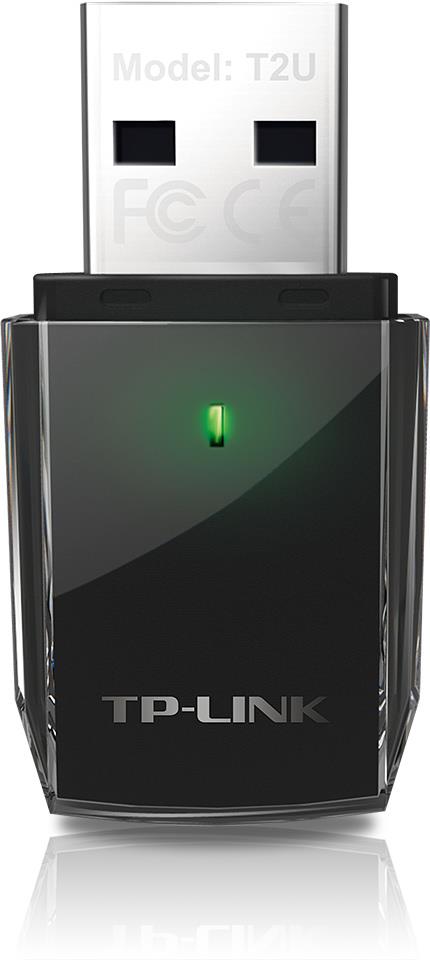 WRL ADAPTER 600MBPS USB/DUAL BAND ARCHER T2U TP-LINK