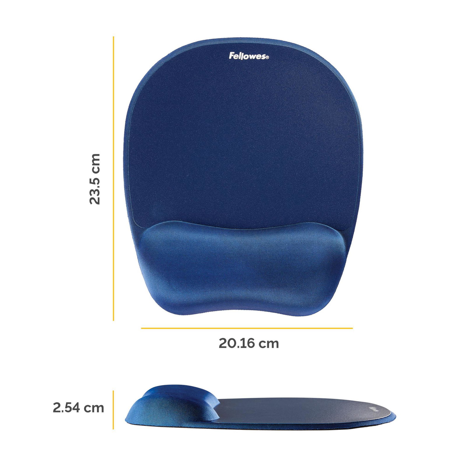 MOUSE PAD MEMORY FOAM/SAPPHIRE 9172801 FELLOWES