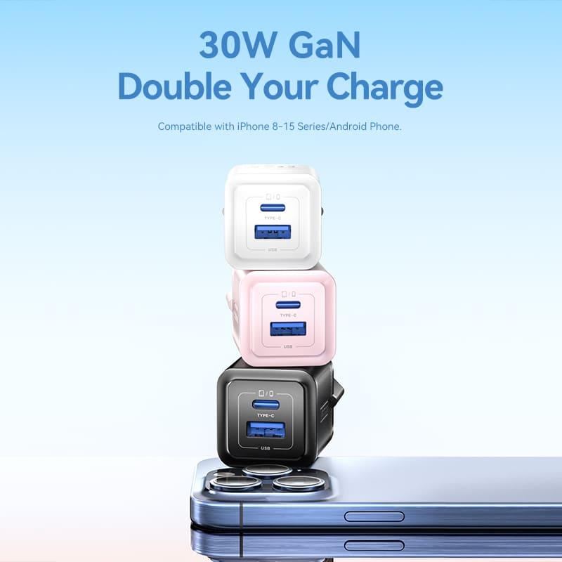 MOBILE CHARGER WALL 30W USB/2P WHITE FEQW0-EU VENTION