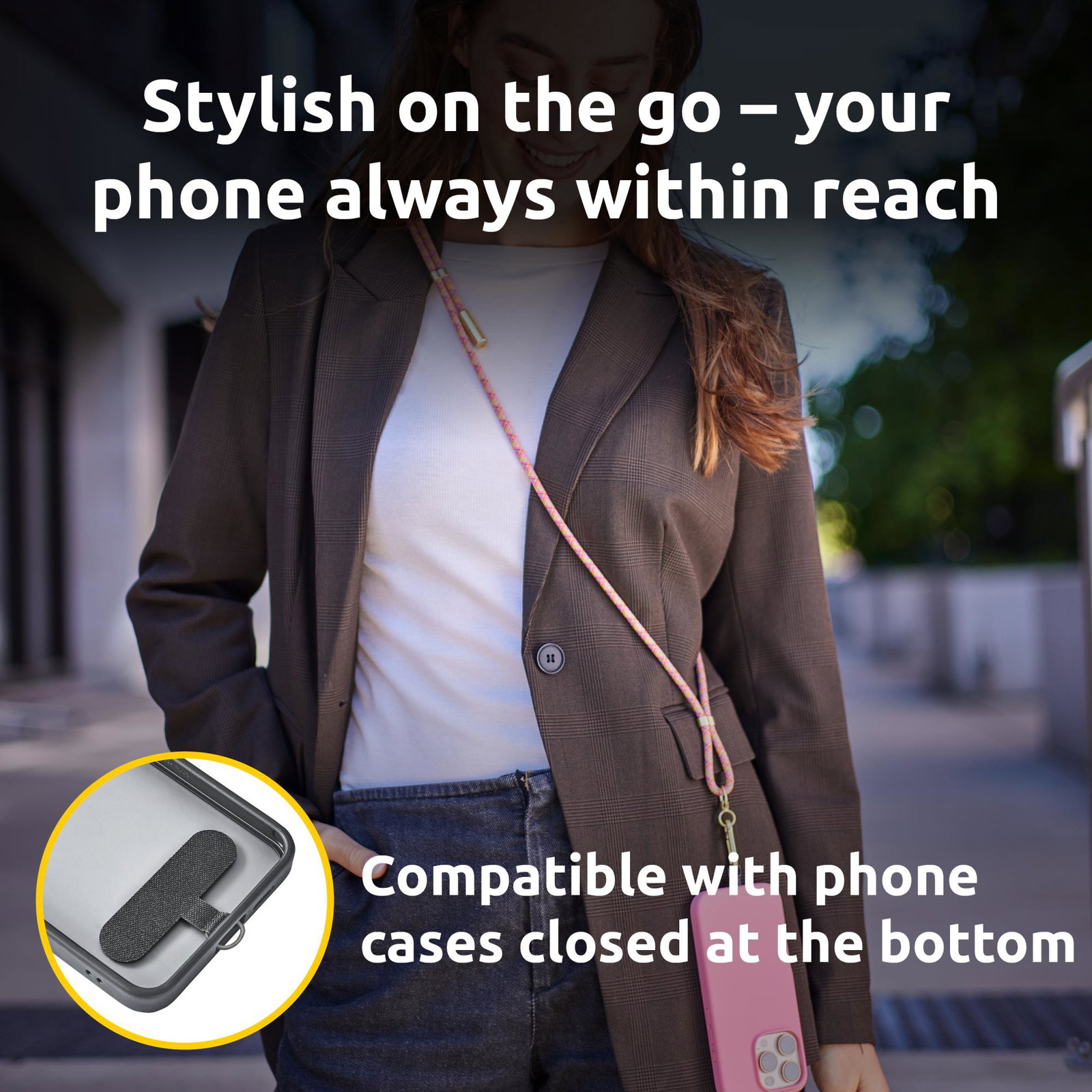 CABLE USB-C TO USB-C 1.65M/LANYARD N. MIX 7991005 INTENSO