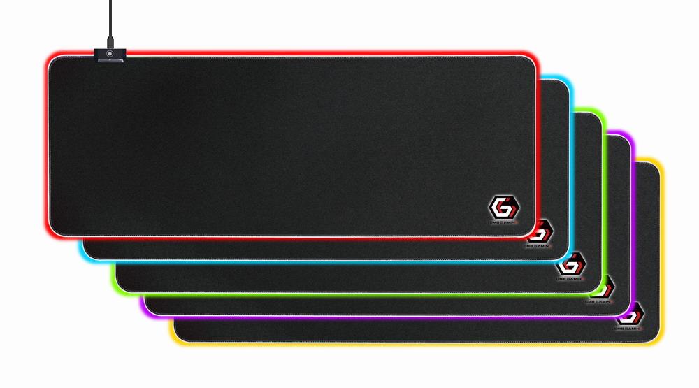 MOUSE PAD GAMING LED LARGE/MP-GAMELED-L GEMBIRD
