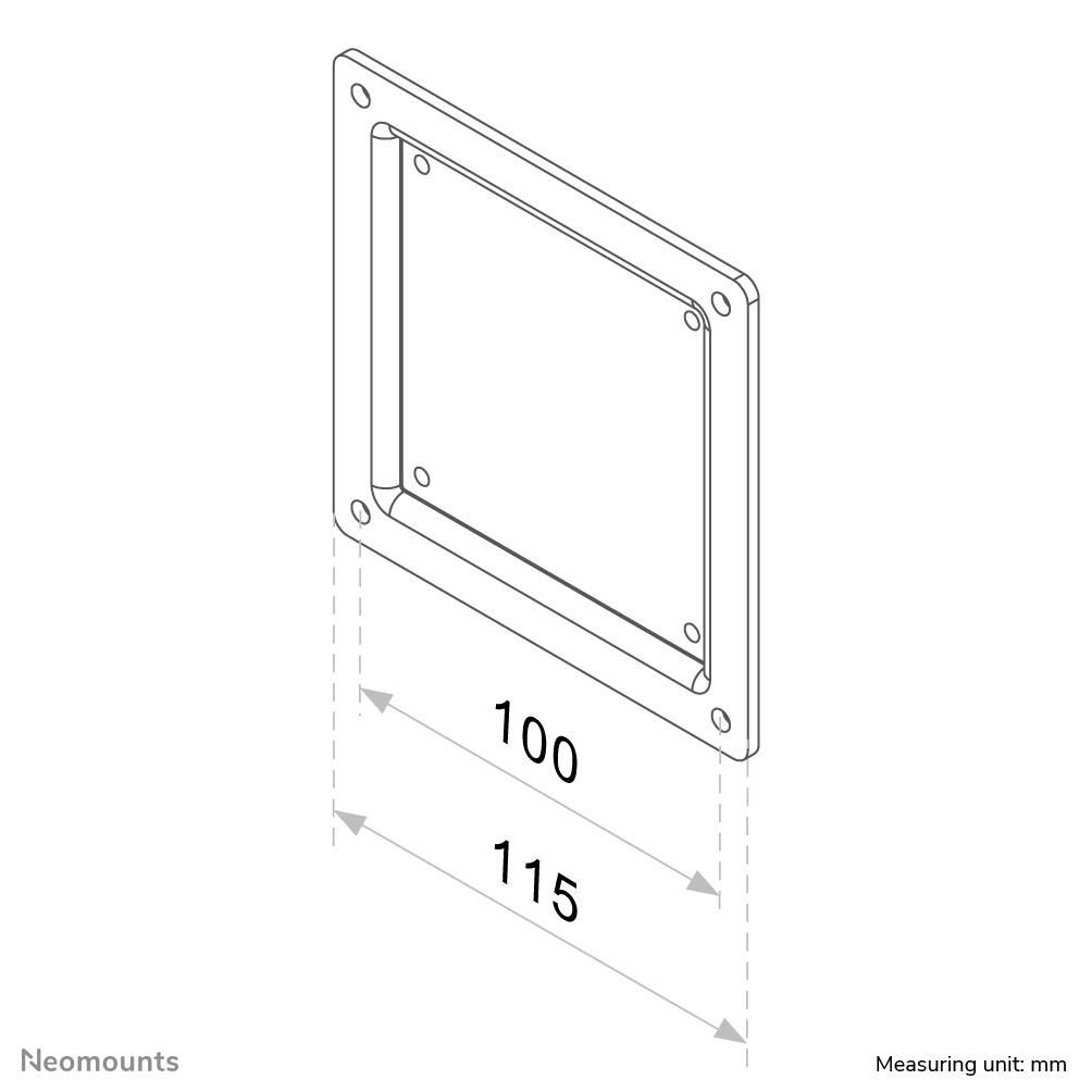 TV SET ACC VESA ADAPTER PLATE/10-30 FPMA-VESA100 NEOMOUNTS