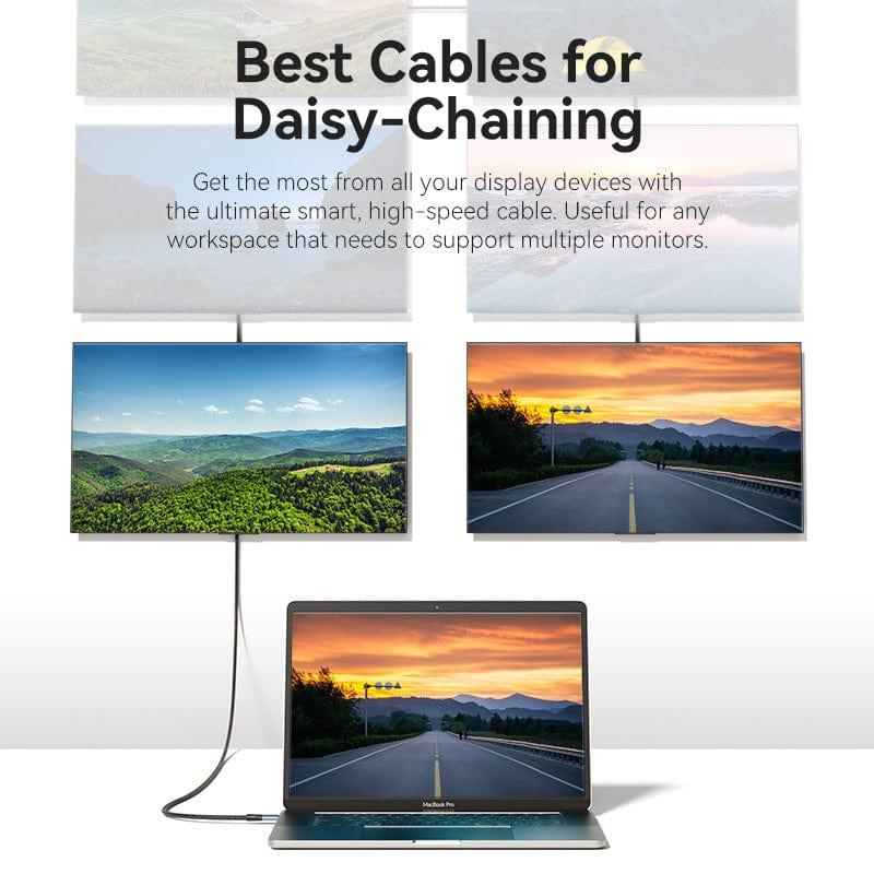 CABLE USB-C BRAIDED/1M GRAY TAVHF VENTION