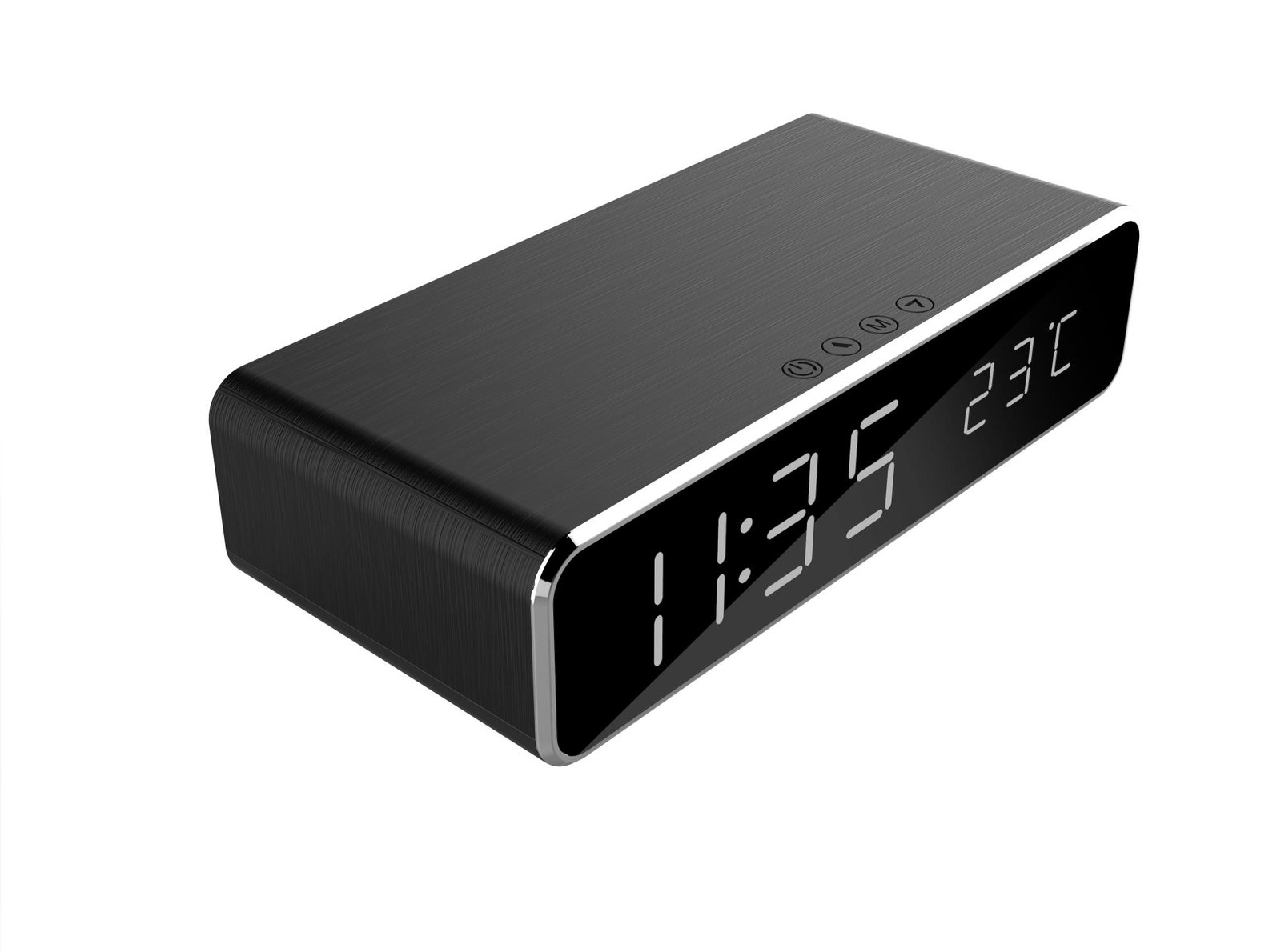 MOBILE CHARGER WRL W/DIG ALARM/CLOCK DAC-WPC-01 GEMBIRD
