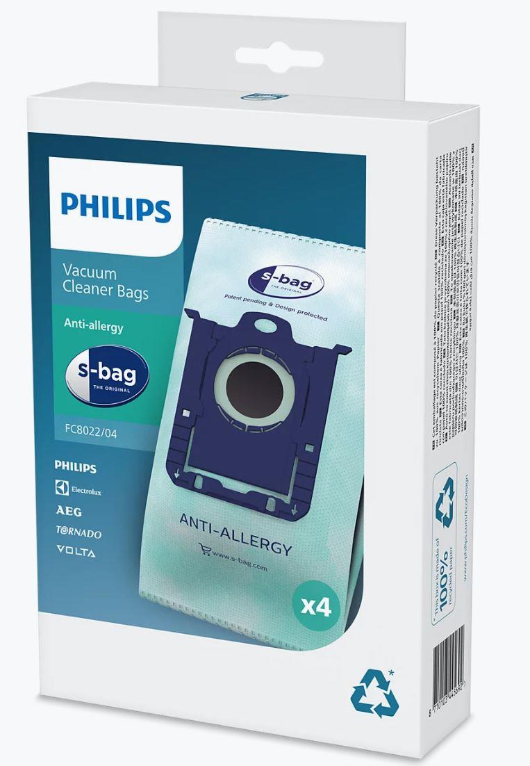 Vacuum Cleaner Accessory PHILIPS Bags FC8022/04