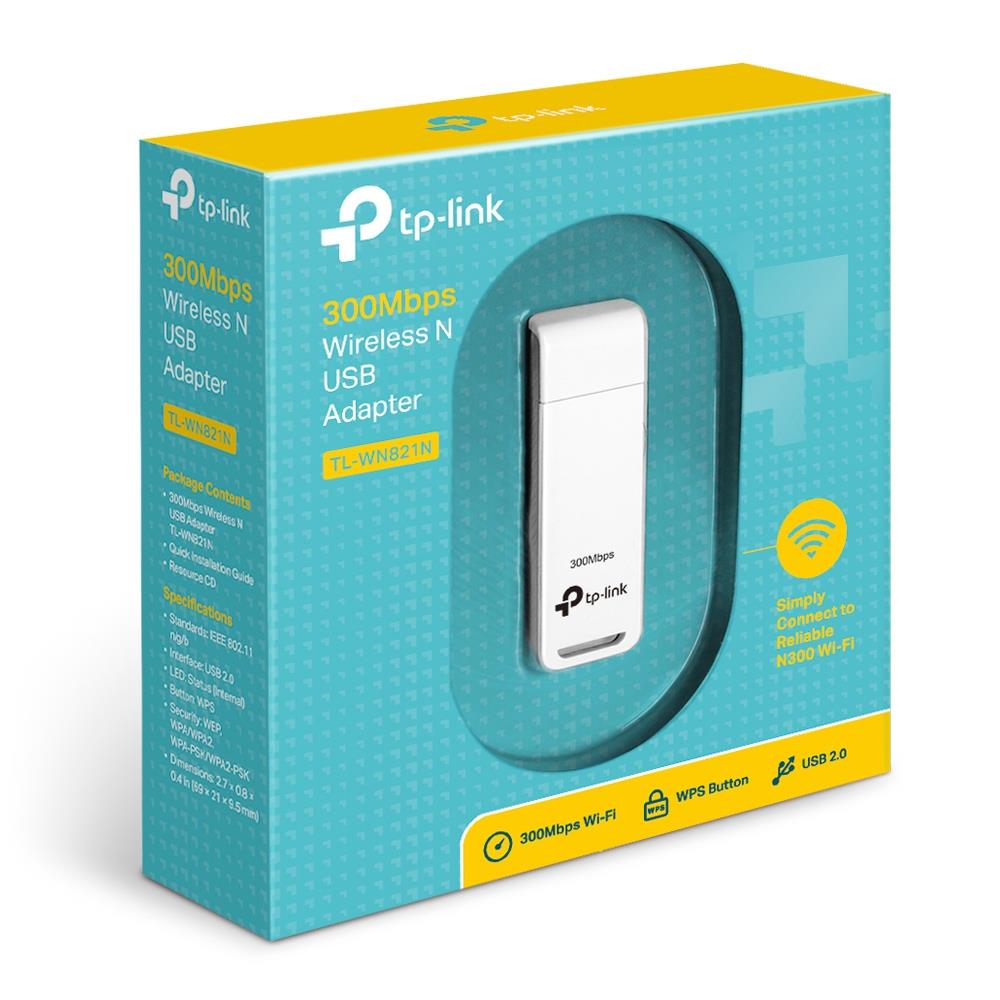 WRL ADAPTER 300MBPS USB/TL-WN821N TP-LINK