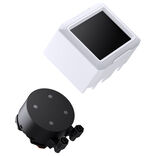 Jonsbo TF3-360SCW AiO water cooling, ARGB, 3,5 + 3x 3,38 LCD - 360mm, white