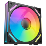 Alpenfhn Wing Boost 4 PWM-fan, Reverse, RGB - 120mm, black