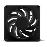 Alphacool Apex Stealth Metall Aurora PWM-fan, RGB - matte-black, 120mm