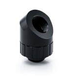 Bitspower Artemis 45 Grad Fitting - drehbar, matte black