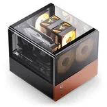 Jonsbo V12 PC-case, Mini-Tower, Micro-ATX - black
