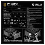 Lian Li RS Series 80 PLUS gold power supply, ATX 3.1, modular - 1.000 Watt, black