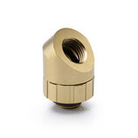 Bitspower Artemis 45 Grad Fitting - drehbar, stardust gold
