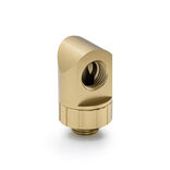 Bitspower Artemis 90 Grad Fitting - drehbar, stardust gold
