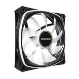 Montech AX120 PRO PWM-fan, DRGB - 120mm, black