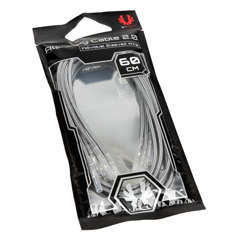 BitFenix Alchemy 2.0 PSU Cable, 5x 60cm - gray