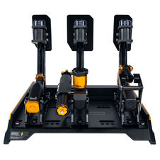 CONSPIT CPP EVO 3 V2 Pedalset, hydraulischer Bremszylinder, with Kupplungspedal - black