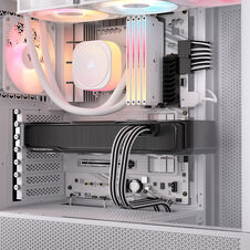 Corsair Premium Sleeved DC Cable Starter Kit, for Typ-5-power supply - black/white