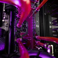 EK Water Blocks EK-Mana G2 PC-O11D EVO ARGB Distroplate, D5, D-RGB - Acryl