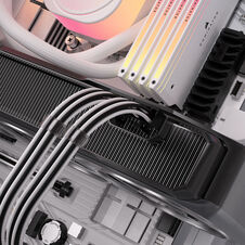 Corsair Premium Sleeved DC Cable Pro Kit, for Typ-5-power supply - black/white