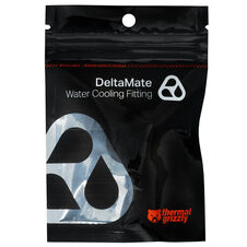 Thermal Grizzly DeltaMate Kompressions-Fitting, Messing, G1/4-Gewinde - black, ST13