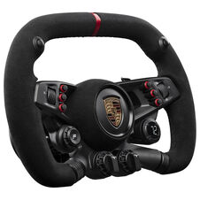 Fanatec CSL Elite Porsche Vision GT Lenkrad, Wildleder, OLED-Display, 310 mm Breite - black