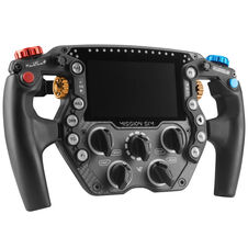 VPG Sim Mission Sim Lenkrad, 5-inches-Touch-Display, ARGB, 290mm - black