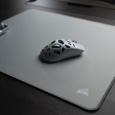 CORSAIR MM Gaming-mousepad, Stoffoberflche, Anti-Fray-Kanten - gray, L