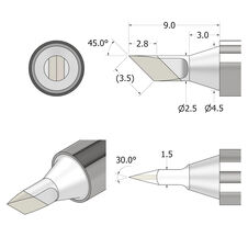 iFixit FixHub Ltspitze messerfrmig - 2,5 mm