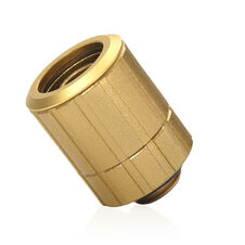 Bitspower Artemis Anschluss gerade G1/4 inches AG auf 16/10mm, drehbar - Stardust gold