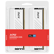 ADATA XPG Gammix D35, DDR4-3200 RAM, CL16, XMP 2.0 - 64 GB Dual-Kit, white