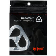 Thermal Grizzly DeltaMate Quick Disconnect Male - M, Gloss Nickel