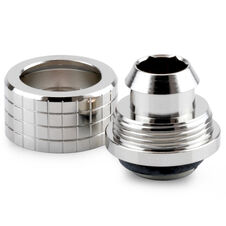 Thermal Grizzly DeltaMate Kompressions-Fitting, Messing - Gloss Nickel, ST13