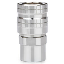 Thermal Grizzly DeltaMate Quick Disconnect Female - Gloss Nickel