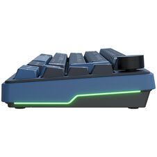 Ducky OK-M 65 Gaming-keyboard, 65%, Hot-Swap-fhig, RGB, ANSI - KTT Wine Red Switches