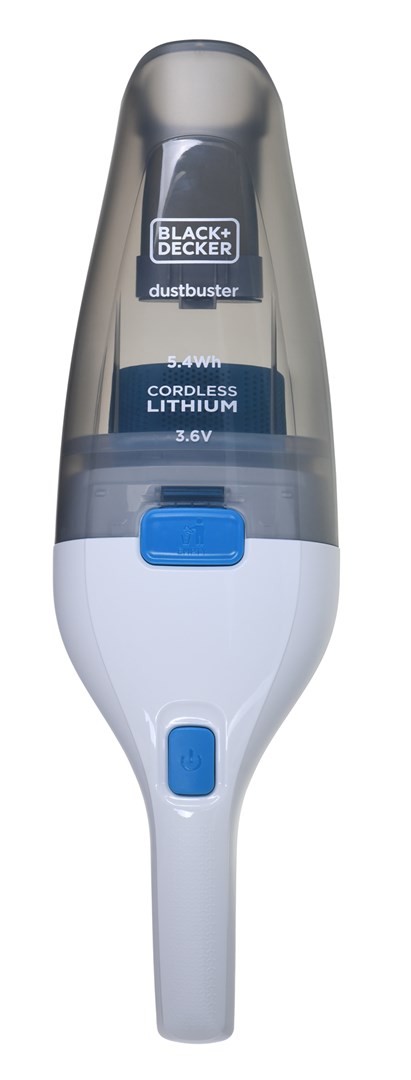 Black & Decker NVC115JL handheld vacuum Grey, White Bagless