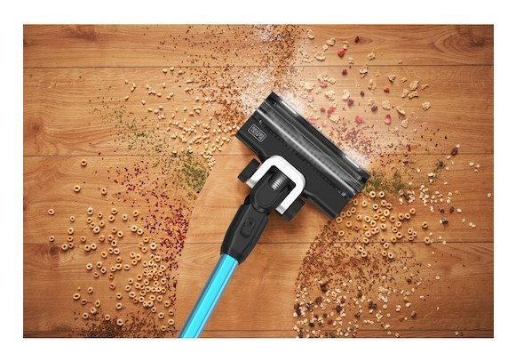 Black & Decker BSV520BRB-QW stick vacuum/electric broom Battery Dry Bagless 0.65 L Blue 2 Ah
