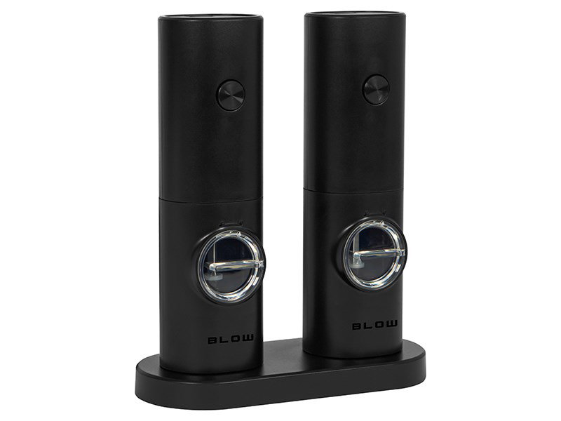 Electric salt and pepper grinder with window BLOW SP-01