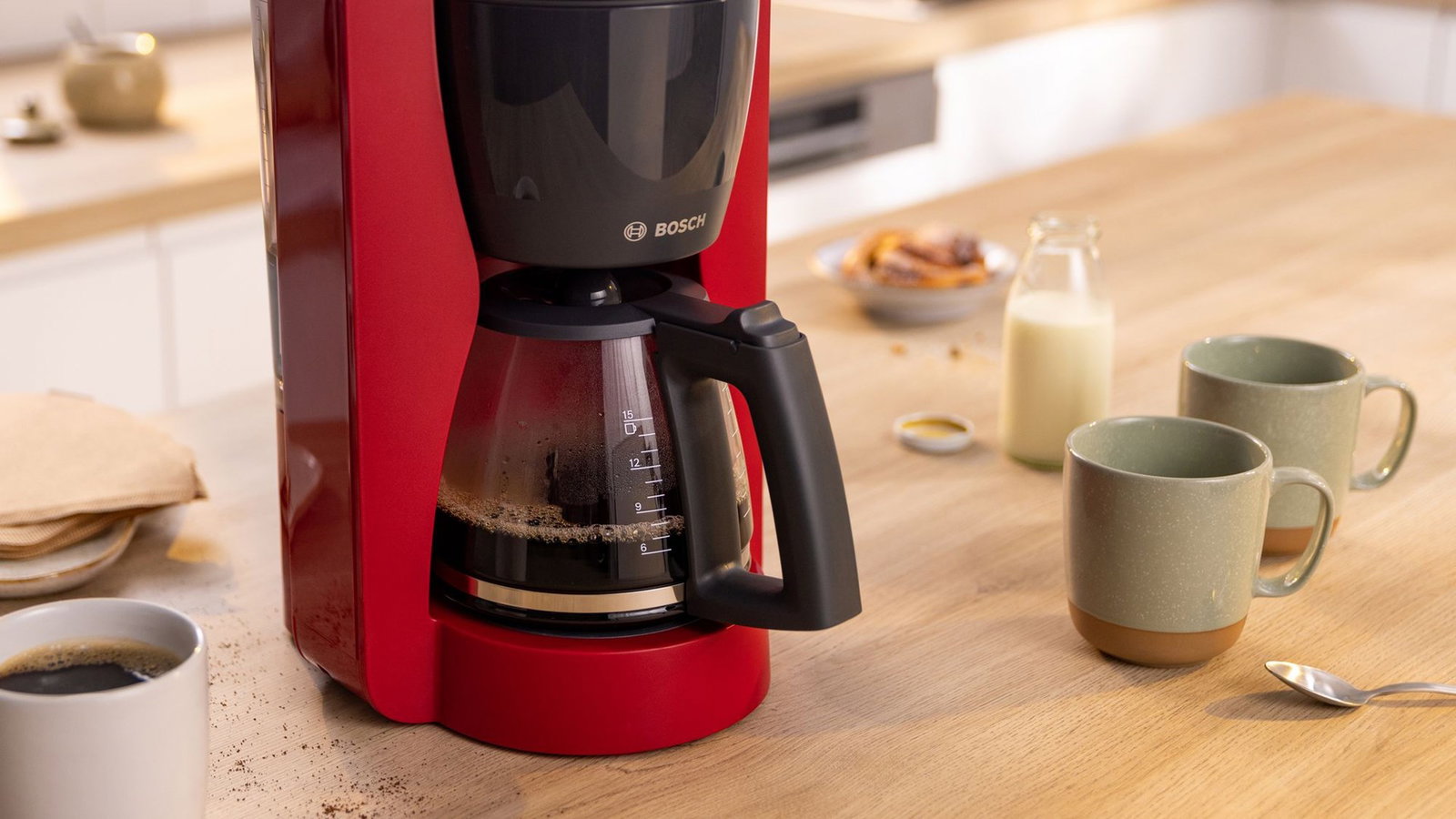 Bosch TKA3M134 coffee maker Manual Drip coffee maker 1.4 L