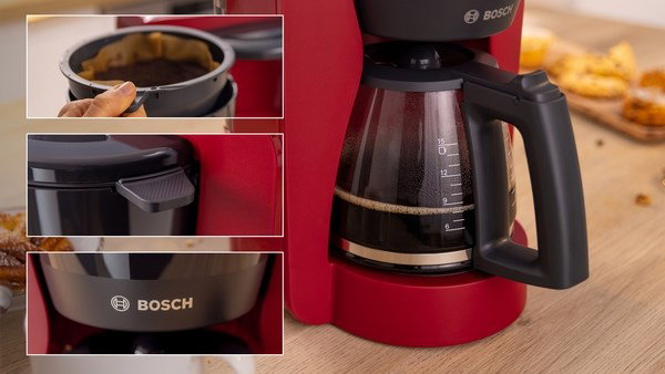 Bosch TKA2M114 coffee maker Manual Drip coffee maker 1.25 L