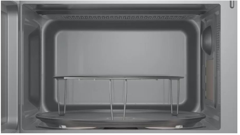 Bosch Serie 2 FEL023MS2 microwave Countertop Solo microwave 20 L 800 W Black, Stainless steel
