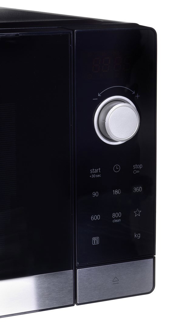 Bosch Serie 2 FFL023MS2 microwave Countertop Solo microwave 20 L 800 W Black, Stainless steel